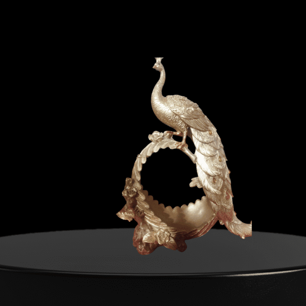 Peacock’s Glory Home Decoration Showpiece - Image 5
