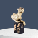 Luxury Leopard Statue ,Resin Showpiece ,Figures for Home Decor