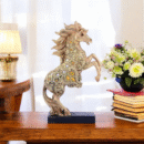 Elegant Resin Horse Sculpture for Home Decor