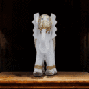 Decorative White Elephant Figurine – Premium Home Décor for Living Room & Office