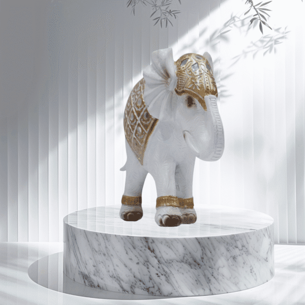 Decorative  Elephant Figurine – Premium Home Décor for Living Room & Office - Image 2