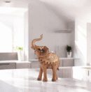 Decorative  Elephant Figurine – Premium Home Décor for Living Room & Office